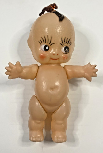 Vintage plastic kewpie doll - plastic,